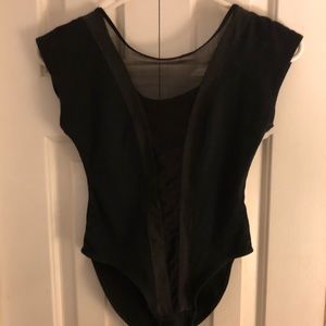 American Apparel mesh bodysuit